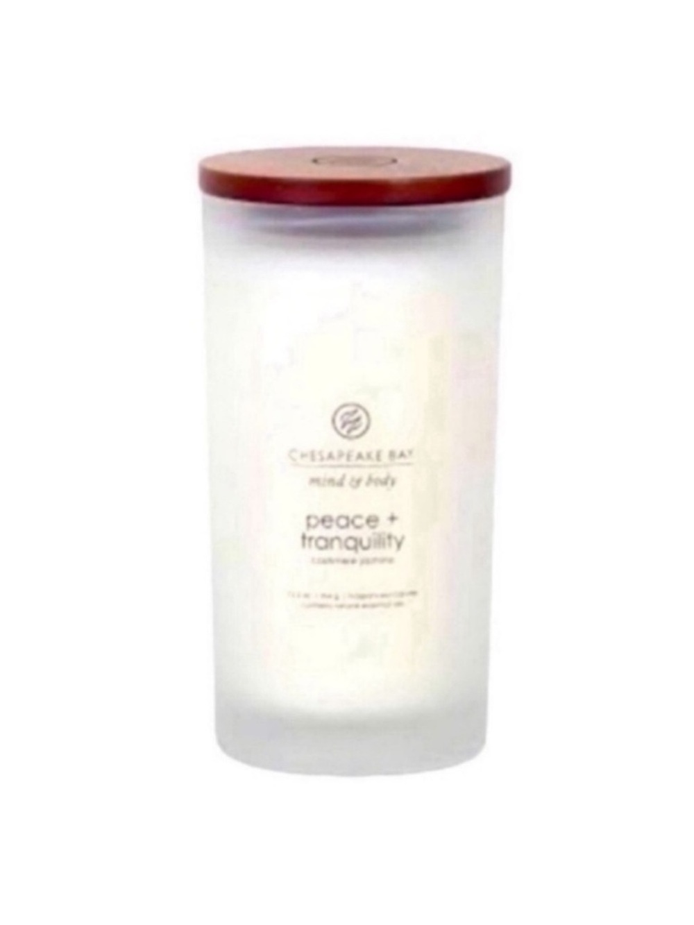 New Chesapeake Bay Mind and Body Peace and Tranquility Cashmere Jasmine Candle